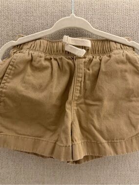 Crewcuts Tan Pull-On Cotton Khaki Tan Shorts